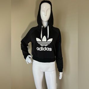 Woman’s medium adidas crop top hoodie